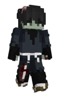 Front of Thenvra's skin