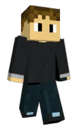 shark and gable green Minecraft skin — Classic model