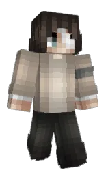 zeus and squirrel Minecraft skin — Classic model — first worn by hermantheslayer