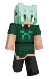 everglade and bush Minecraft skin — Slim model — first worn by SimpleyViridian
