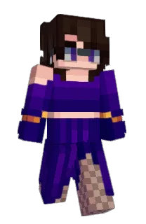 Front of FinthyFinFlawed's skin