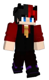 chrilosi0vib's Minecraft skin wearing the Aurora cape