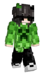 black and mine shaft Minecraft skin — Slim model