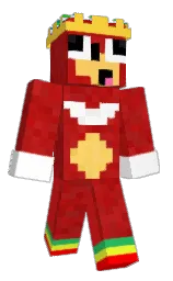 Scraamss's Minecraft skin wearing the Mojang Office cape