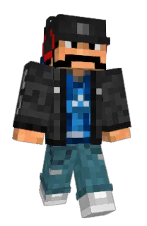 Front of Bitoslaw's skin