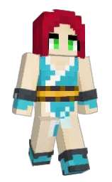 Slim Minecraft skin
