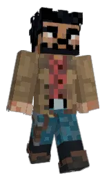 Hodancini's Minecraft skin wearing the Twisted cape