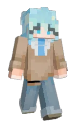 Slim Minecraft skin