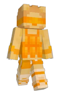 Front of ManePear's skin