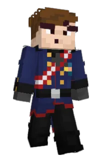 Front of chachaed's skin