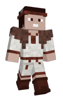 Front of Meeedic's skin