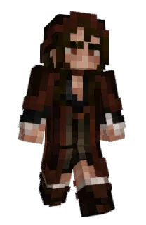 Front of garluza's skin