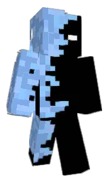 black and anakiwa Minecraft skin — Classic model — first worn by FR11zecheker2
