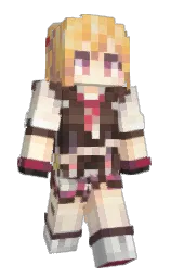 linzexin's Minecraft skin wearing the 15th Anniversary cape