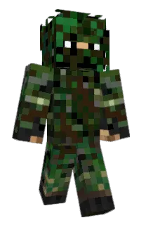 Front of Minecraft skin