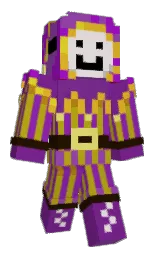 vivid violet and seance Minecraft skin — Classic model — first worn by Dreamllama_