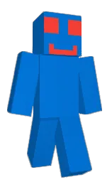 science blue Minecraft skin — Classic model — first worn by ___benz___