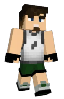 Front of Minecraft skin