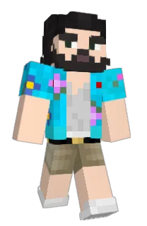 Front of Faidt's skin