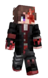 xLaceyy's Minecraft skin wearing the Menace cape