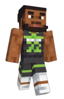 Front of nuth's skin