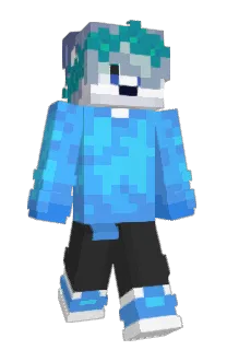 Front of Zimper's skin