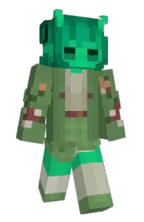 Front of K1ZN4's skin