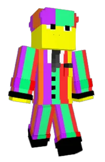 Front of Binzy's skin