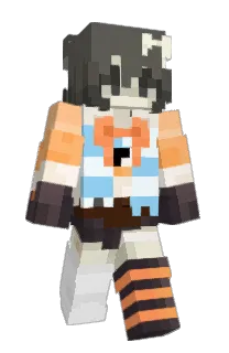 Front of Vazachka's skin
