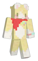 San_Kento's Minecraft skin wearing the Aurora cape