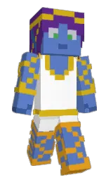 Slim Minecraft skin