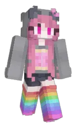 santas gray and manatee Minecraft skin — Classic model — first worn by EnmeiKun