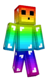 Fazza13's Minecraft skin wearing the Founder's cape