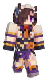 congo brown and parchment Minecraft skin — Classic model