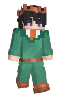 Front of TelDewier's skin