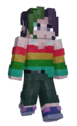 Slim Minecraft skin