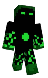 black and crusoe Minecraft skin — Classic model — first worn by TallAchiever736