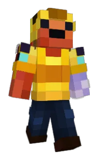 Front of MinePortal's skin