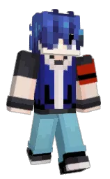 Dell_1234's Minecraft skin wearing the Pan cape