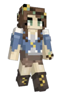 Front of Colliy's skin
