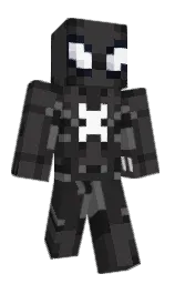 mine shaft and cod gray Minecraft skin — Classic model