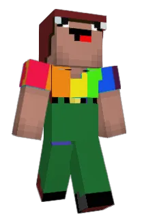 Front of andirator's skin