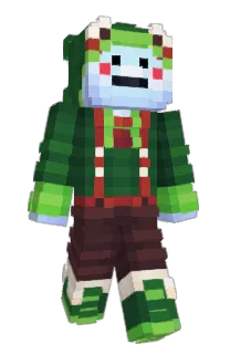 Front of coldified's skin