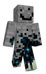 gray and boulder Minecraft skin — Classic model — first worn by zgrimchZ