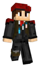 SniperKingEr's Minecraft skin wearing the Migrator cape