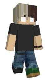 Spidas's Minecraft skin wearing the Twisted cape