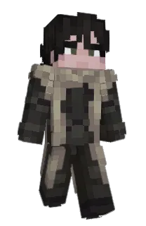 Front of v8Husk's skin