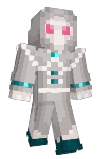 Front of Saclehr's skin