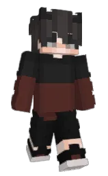 Chaine84's Minecraft skin wearing the Migrator cape