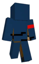 PhantomOliver's Minecraft skin wearing the Pan cape